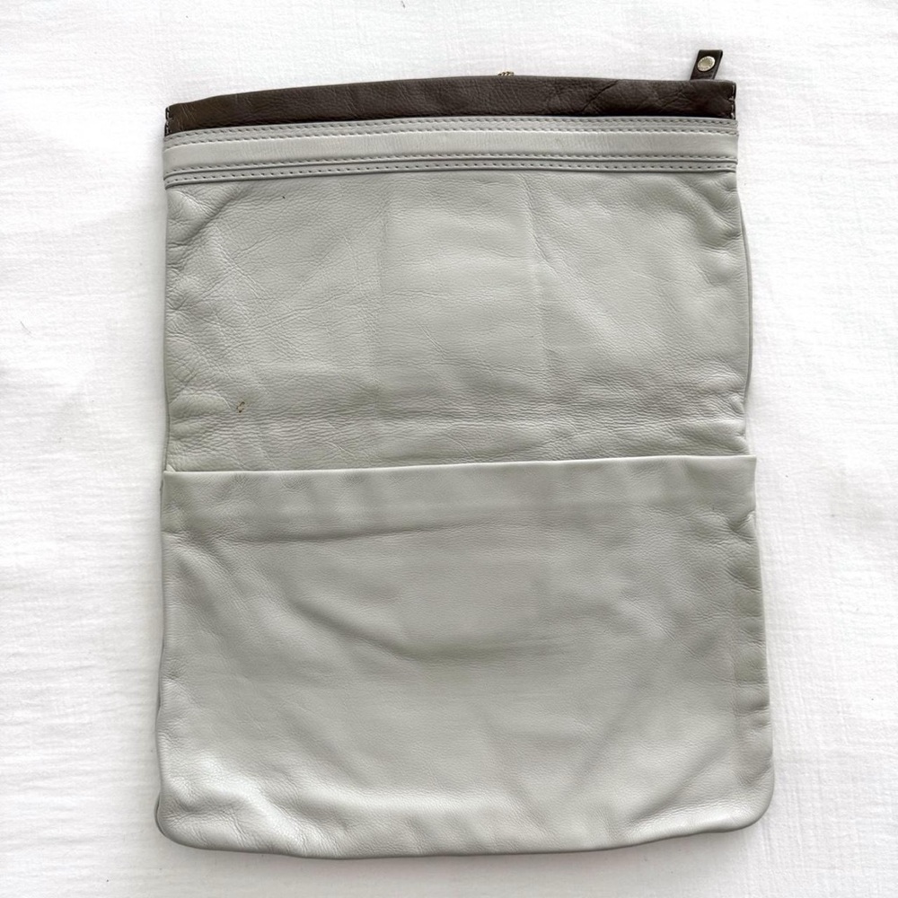 Vintage Marc Jacobs Leather Foldover Clutch - Picture 5 of 8